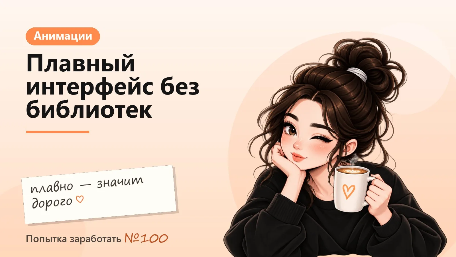 Плавный интерфейс без библиотек: аккордеон, вкладки и переходы